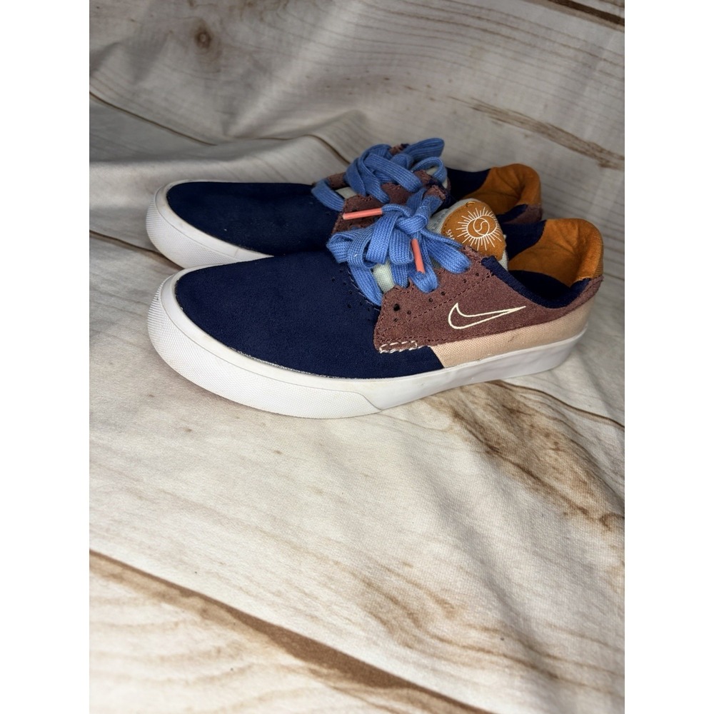 Nike SB Shane O'Neill BV0657-404 Navy Suede Skate Shoes Mens 4 Womens 5.5